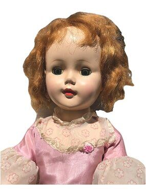 Vtg 1950s American Character 24” Sweet Sue Antq Walker Baby Doll Original Clothe